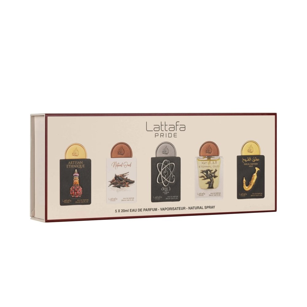 Lattafa Pride Collection 02 Eau de Parfum Unisex Fragrance Spray Gift Set (5 x 20ml)
