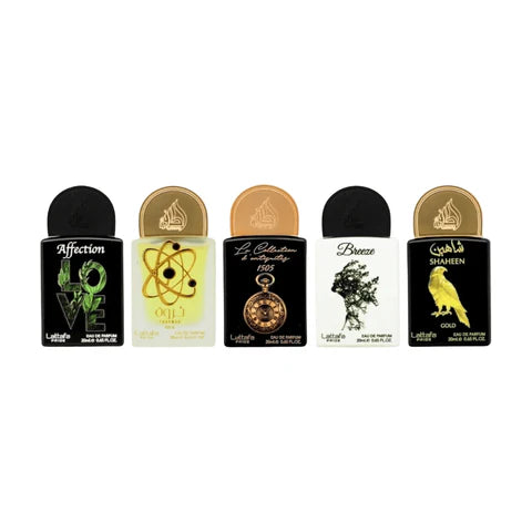 Lattafa Pride Collection 01 Eau de Parfum Unisex Fragrance Spray Gift Set (5 x 20ml)