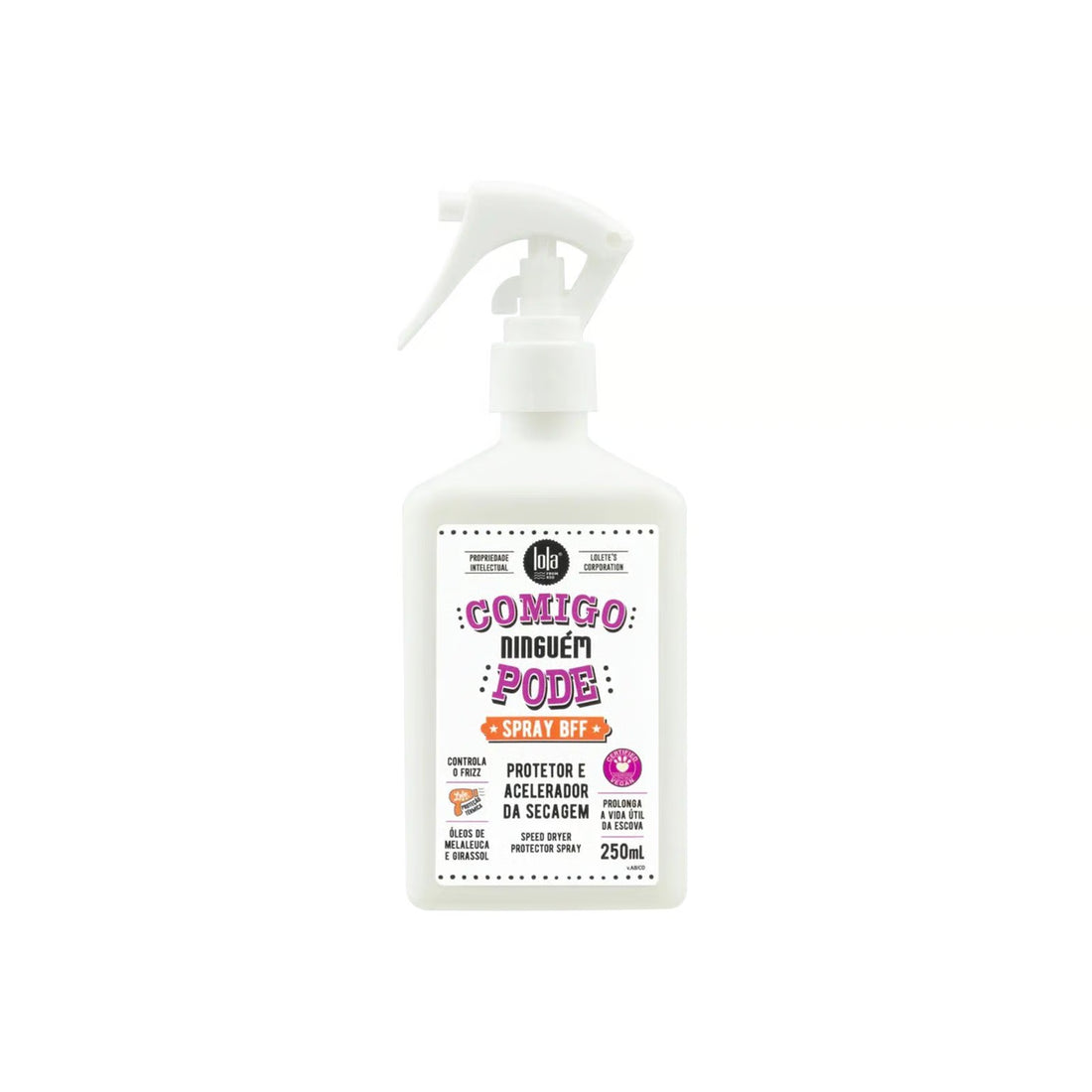 Lola From Rio Comigo Ninguém Pode Spray BFF Speed Dryer Protector Spray 250ml