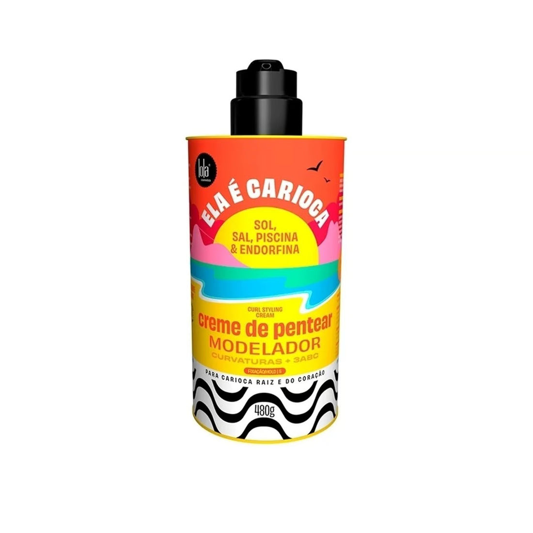 Lola From Rio Ela é Carioca 3ABC Curl Defining Leave-In Cream 480g