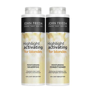 John Frieda Highlight Activating Moisturising Shampoo & Conditioner Duo - 2 x 500ml