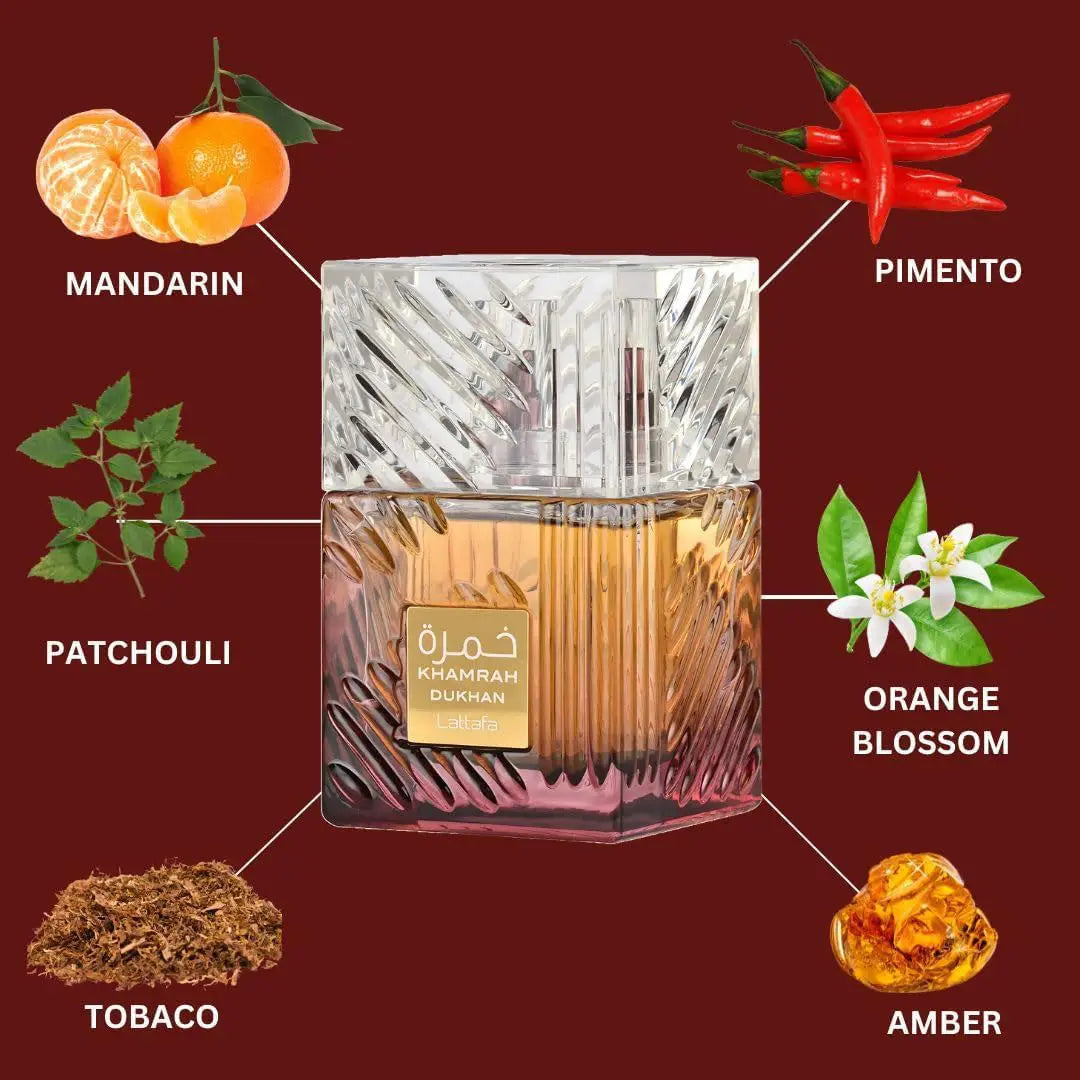 Lattafa Khamrah Dukhan Eau De Parfum 100ml