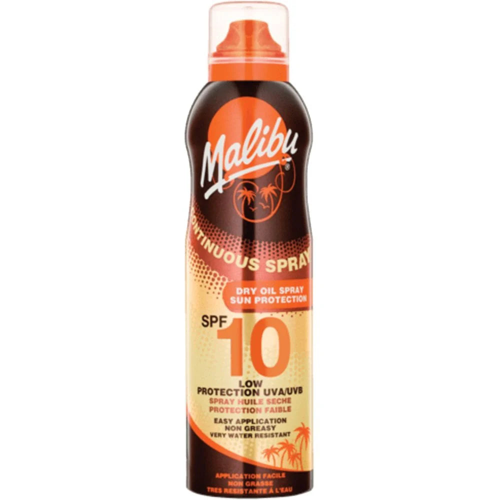 Malibu Continuous Luminous Dry Oil Spray 175ml
