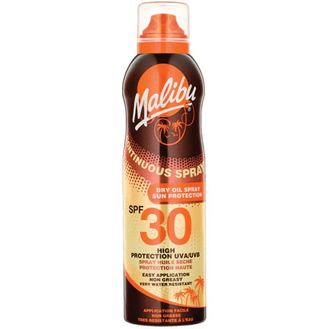 Malibu Continuous Luminous Dry Oil Spray 175ml