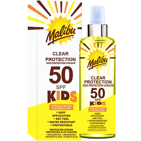 Malibu SPF 50 Clear Protection spray Kids 250ml