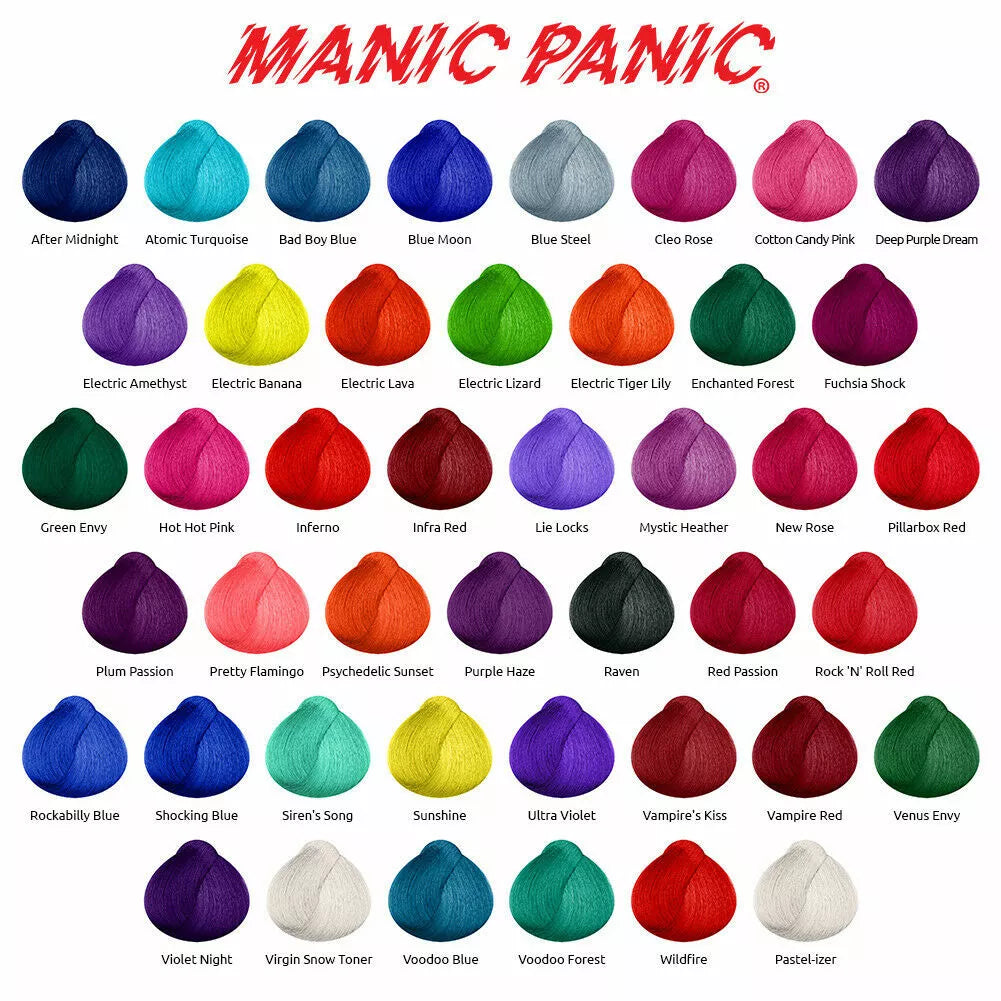 Manic Panic Semi Permanent Hair Dye 118ml