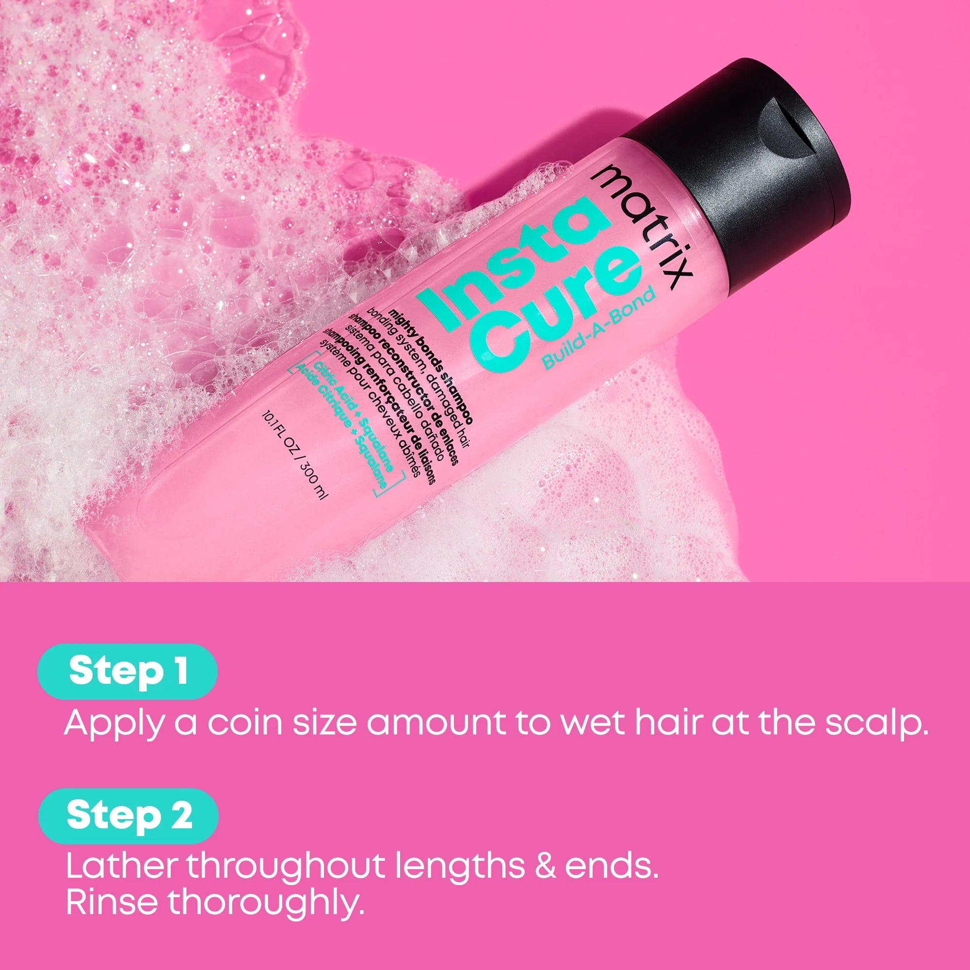Matrix Instacure Build-A-Bond Mighty Care Shampoo