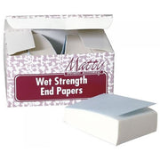 Matty Specialist Accessories Pinks Wet Strength End Papers (6x250)