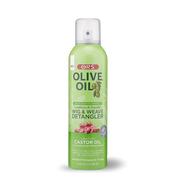 ORS Olive Oil Fix-It Conditions & Smooths Wig & Weave Detangler infused with Castor Oil 6.2oz