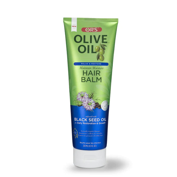 ORS Olive Oil Relax & Restore Maintain Moisture Hair Balm infused with Black Seed Oil 8.5oz