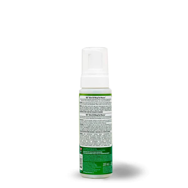 ORS Olive Oil Hold & Shine Wrap/Set Mousse infused with Coconut Oil for Restorative Shine 7oz