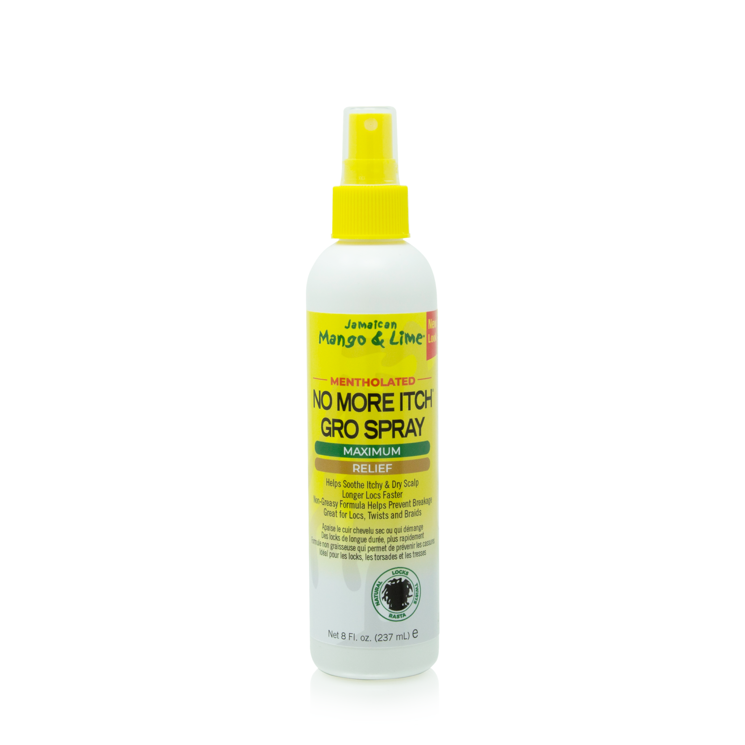 Jamaican Mango & Lime Mentholated No More Itch Gro Spray