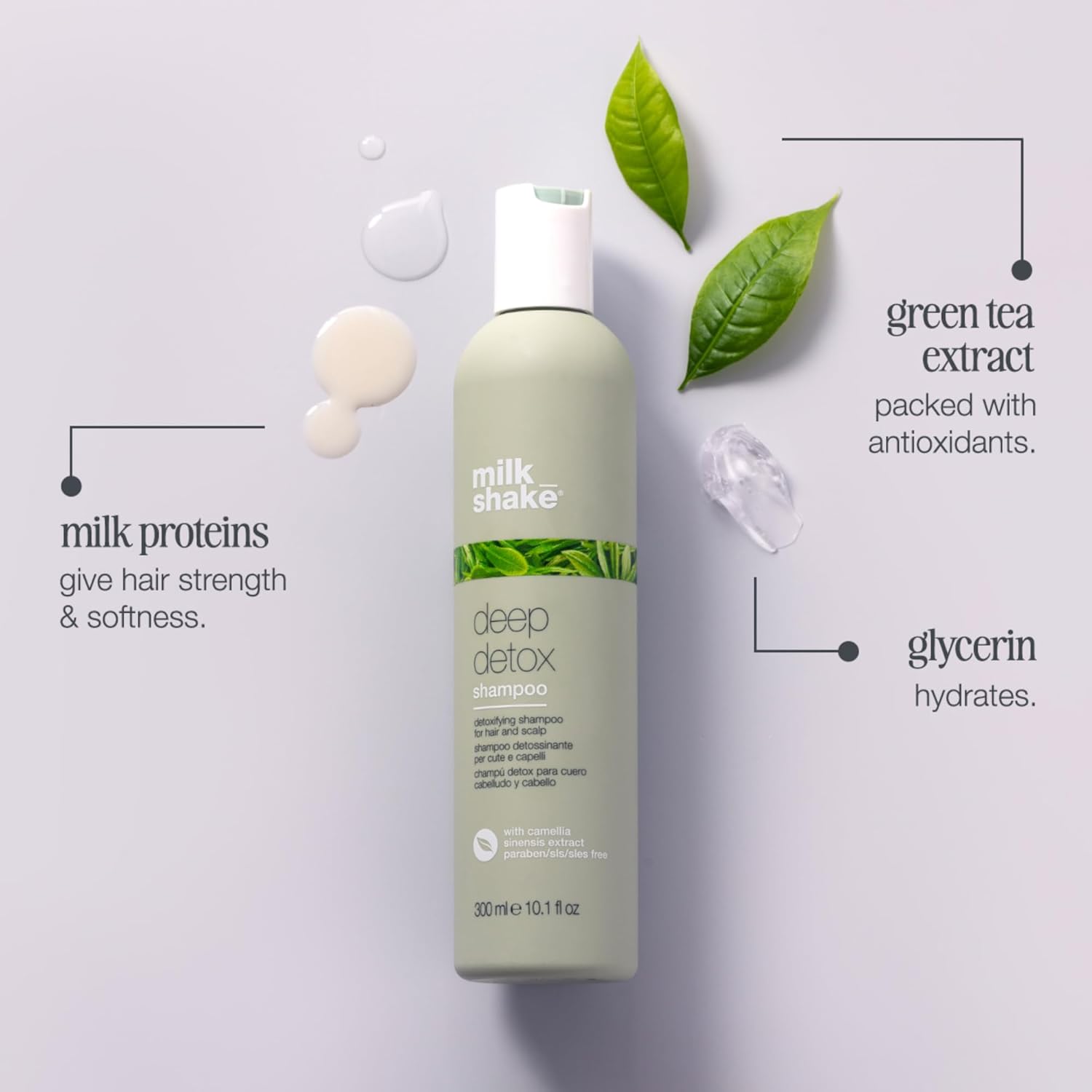 milk_shake Deep Detox Shampoo 300ml ingredients