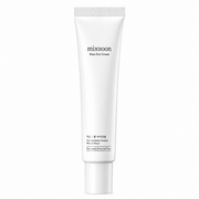 mixsoon bean eye cream in a minimalist white tube with a matching white cap on a white background. lightweight eye cream formulated to hydrate the delicate eye area, improve skin elasticity, and help reduce the appearance of fine lines and dryness.