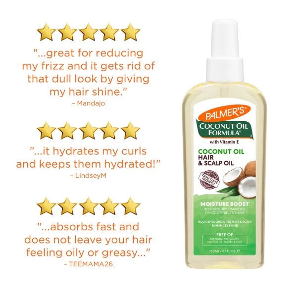 Palmer's Coconut Oil Formula Moisture Boost Strong Roots Spray 150ml
