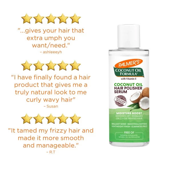 Palmer's Coconut Oil Formula Moisture Boost Hair Polisher Serum 6oz