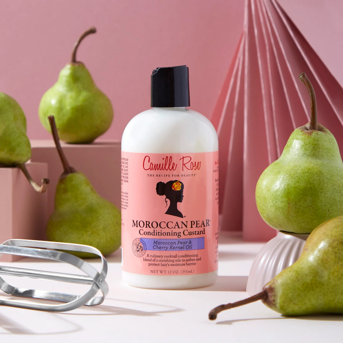 Camille Rose Naturals Moroccan Pear Conditioning Custard 12oz
