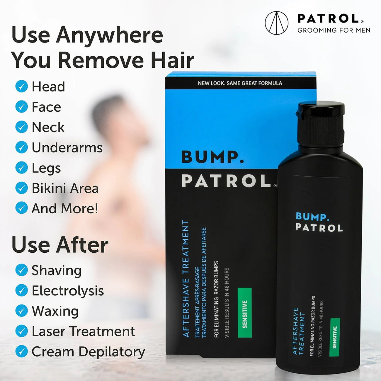 Bump Patrol Aftershave Sensitive 2oz