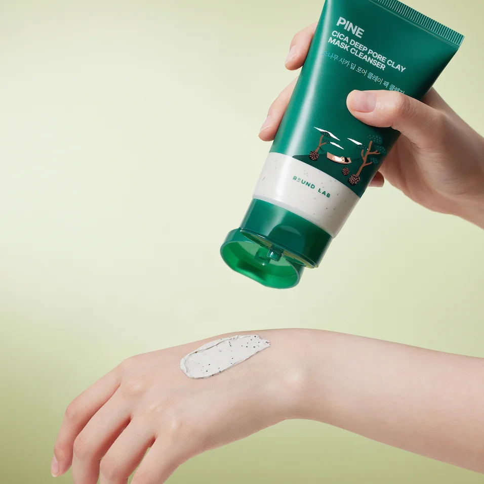 Round Lab Pine Cica Deep Pore Clay Mask Cleanser 150ml