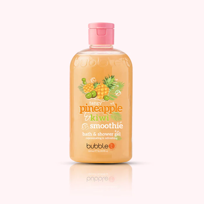 Bubble T Pineapple &amp; Kiwi Smoothie Body Wash (500ml)