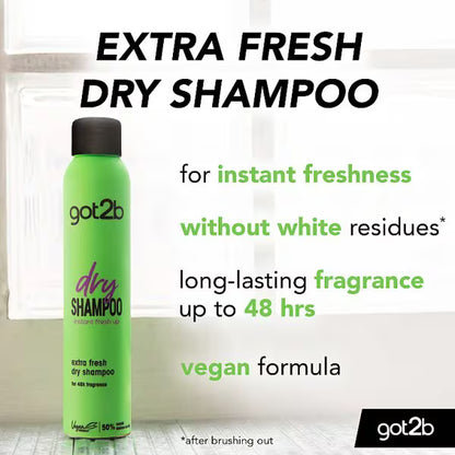 Got2b Fresh It Up Extra Fresh Dry Shampoo 200ml