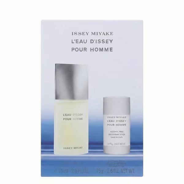 Issey Miyake L'eau Dissey Pour Homme Eau De Toilette 75ml + Deo