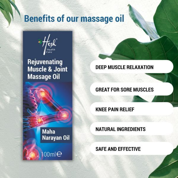 Hesh Maha Narayan Oil Muscle Massage Oil 100ml