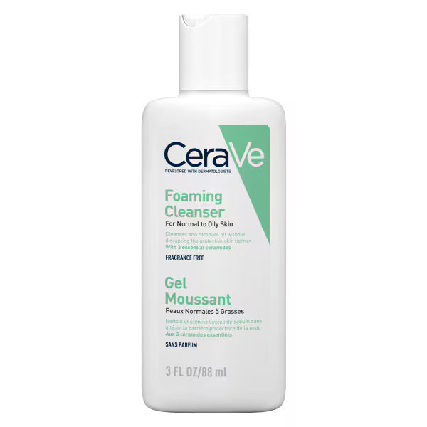 CeraVe Foaming Cleanser for Normal to Oily Skin