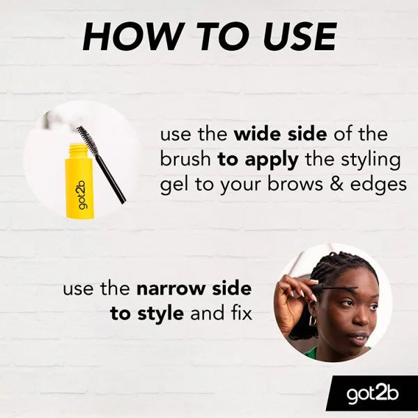 Got2b Glued 4 Brows & Edges 2in1 Gel 16ml