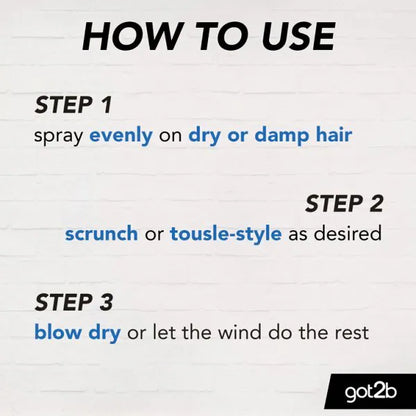 Got2b Beach Matt Texturizing Salt Spray 200ml