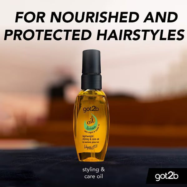 Got2b Oil-Licious Tame & Shine Styling Oil 50ml