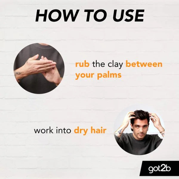 Got2b iStylers Texture Clay 75ml