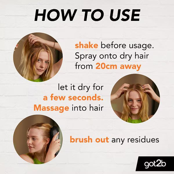 Got2b Fresh It Up Texture Dry Shampoo 200ml