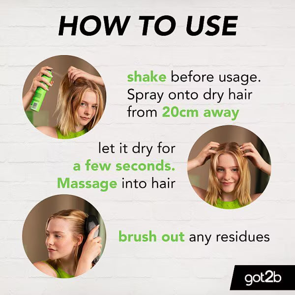 Got2b Fresh It Up Extra Fresh Dry Shampoo 200ml