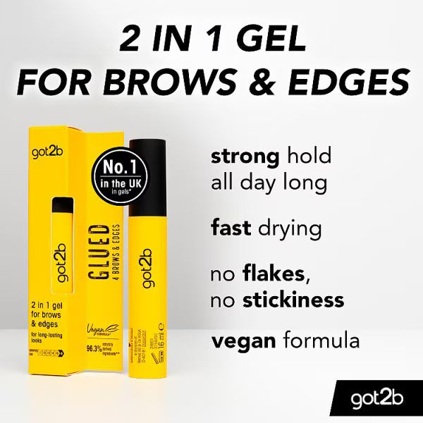 Got2b Glued 4 Brows &amp; Edges 2in1 Gel 16ml