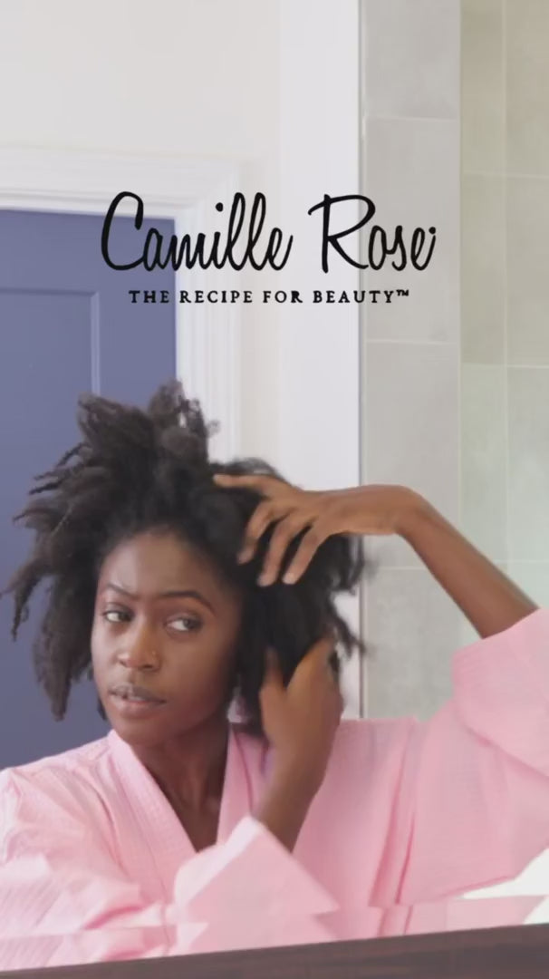 Load video: Camille Rose Curl Love Moisturizing Shampoo 12oz