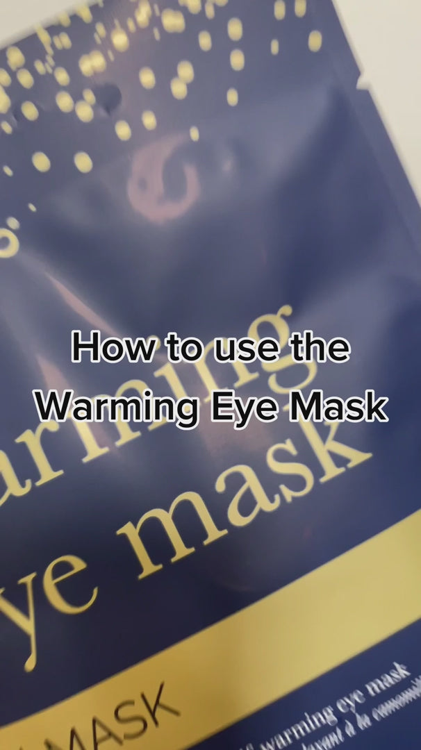 Load video: BeautyPro Warming Eye Mask (5 Masks)