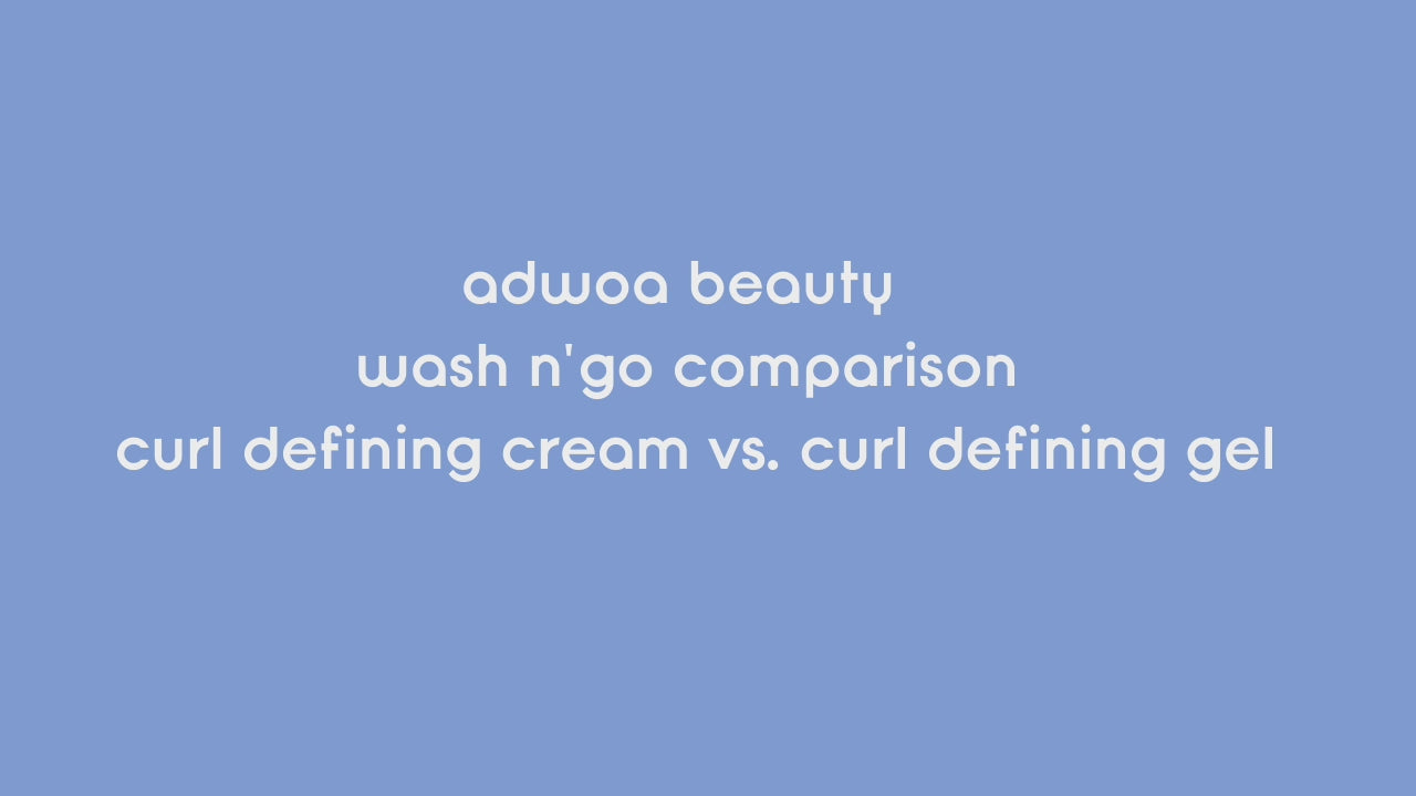 Load video: Adwoa Beauty Baomint™ Moisturizing Curl Defining Gel