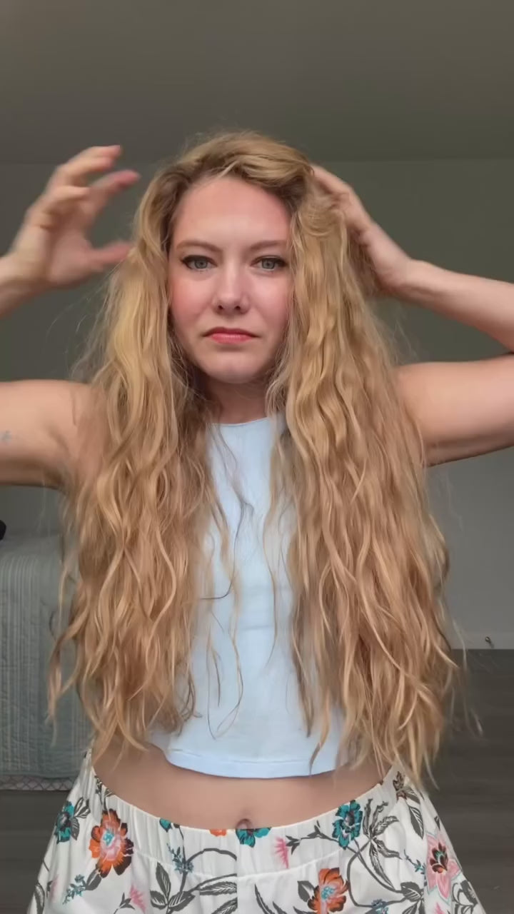Load video: Ecoslay Lemon Drop Styling Foam