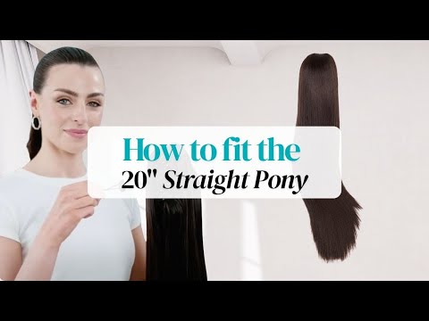 Stranded Long Straight Ponytail