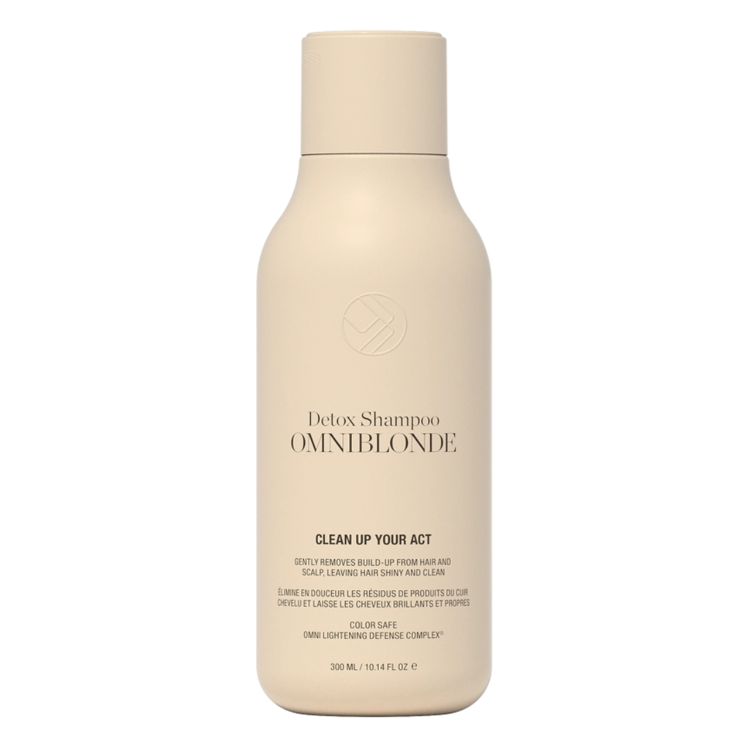 Omniblonde Detox Shampoo Clear Up Your Act