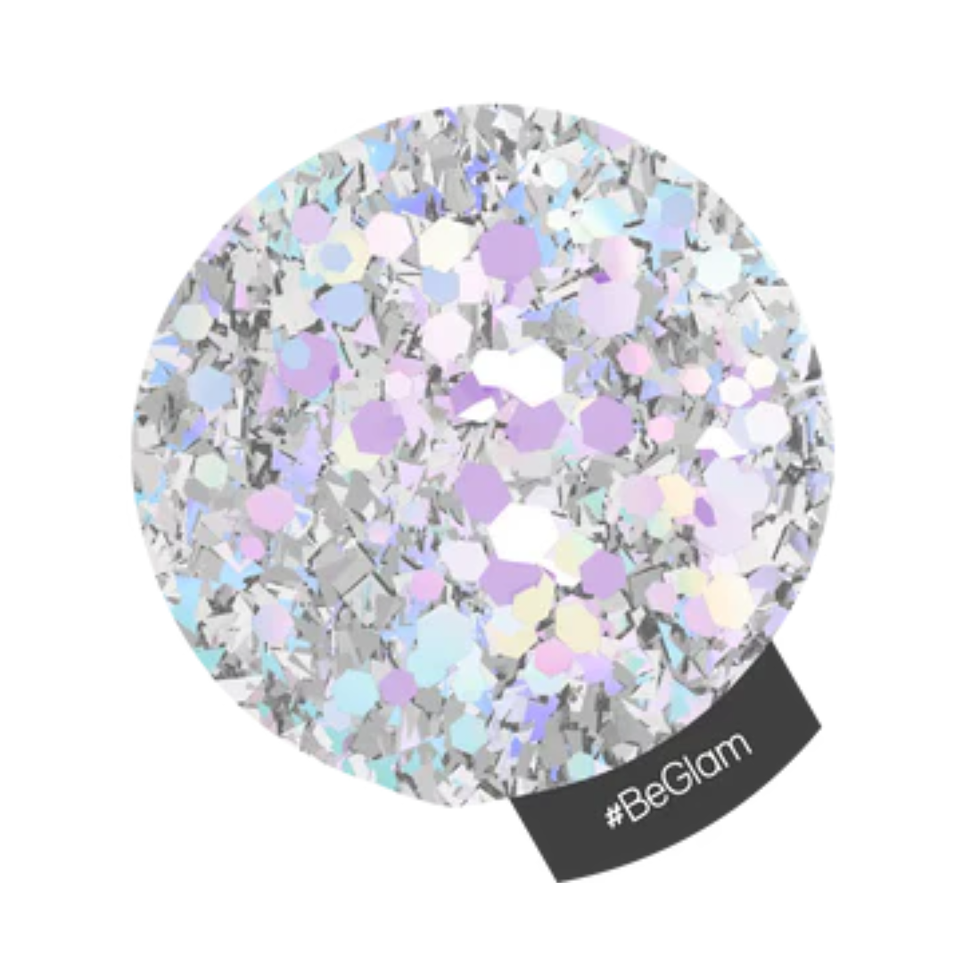 Halo Multi Hex & Multi-Flake Nail Art Glitter 1g