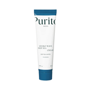 Tube of Purito Hydro Wave Deep Sea Cream on a white background