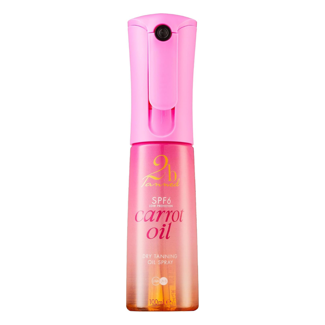 2bTanned SPF 6 Carrot Oil Dry Tanning Oil 100ml