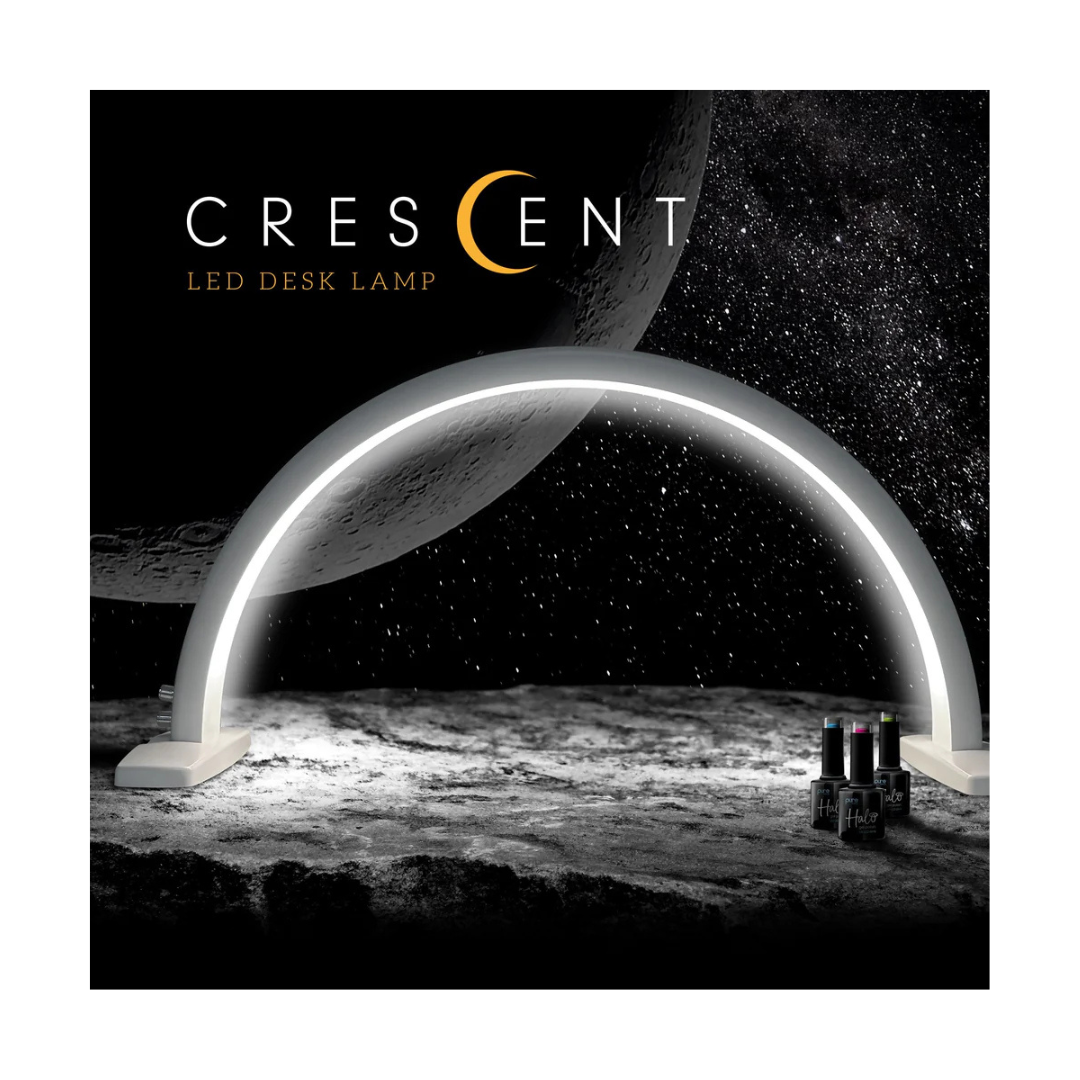 Halo Crescent LED Table Lamp