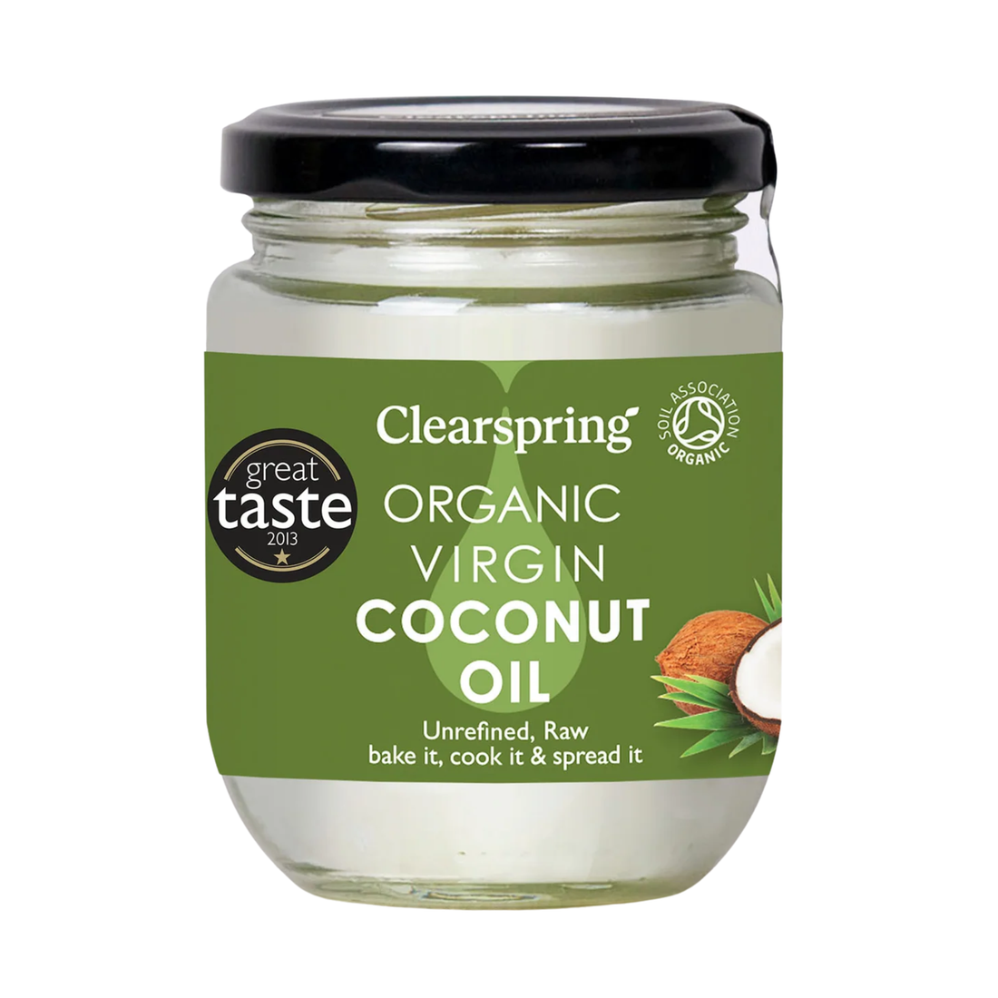 Clearspring Organic Virgin Coconut Oil 200g