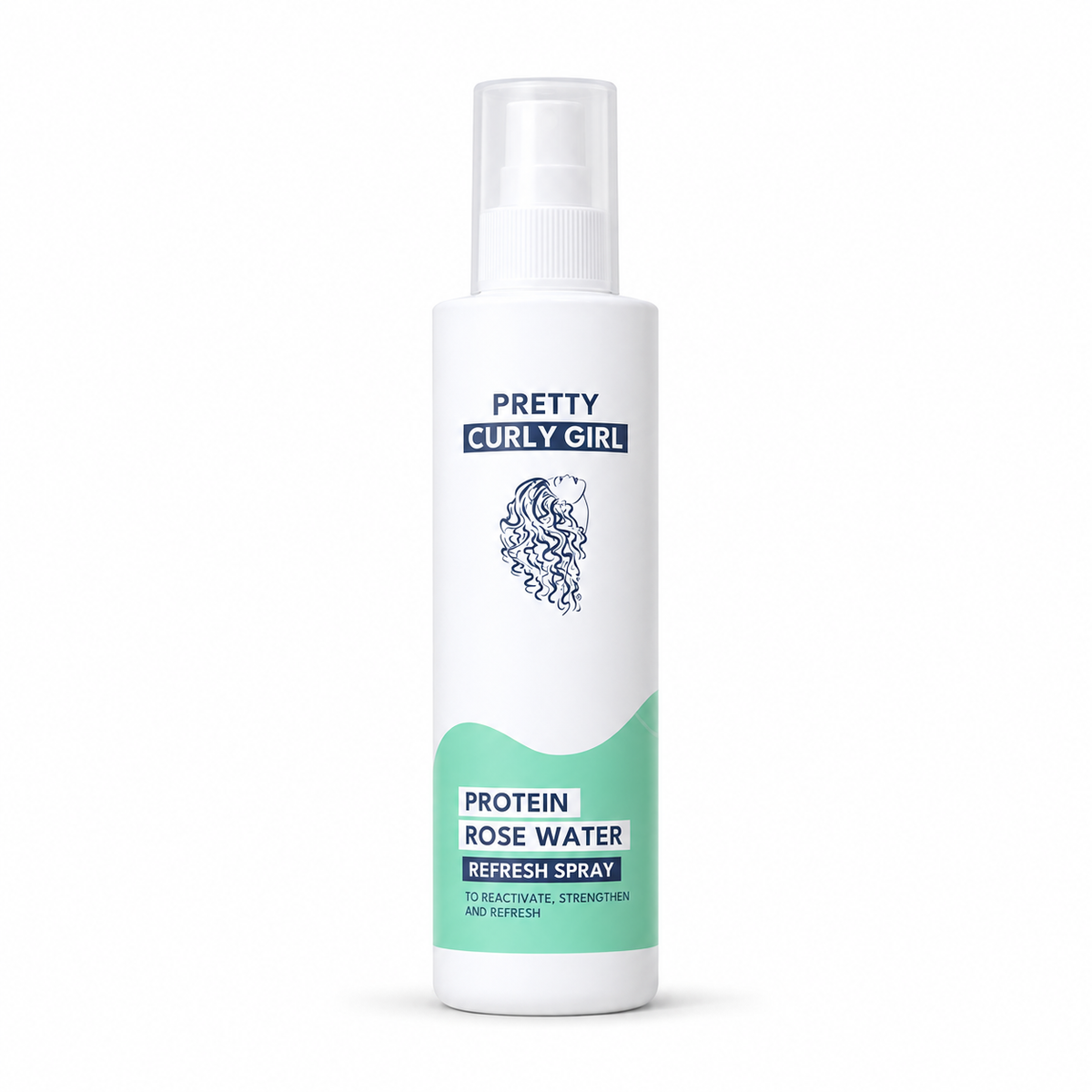 Pretty Curly Girl Protein Rose Water Refresh Spray 150ml