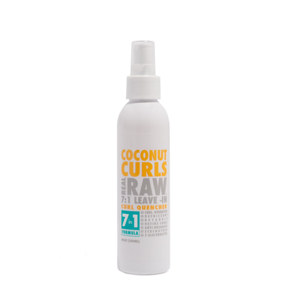 Real Raw Coconut Curls 7-in-1 Leave in Conditioner 6oz