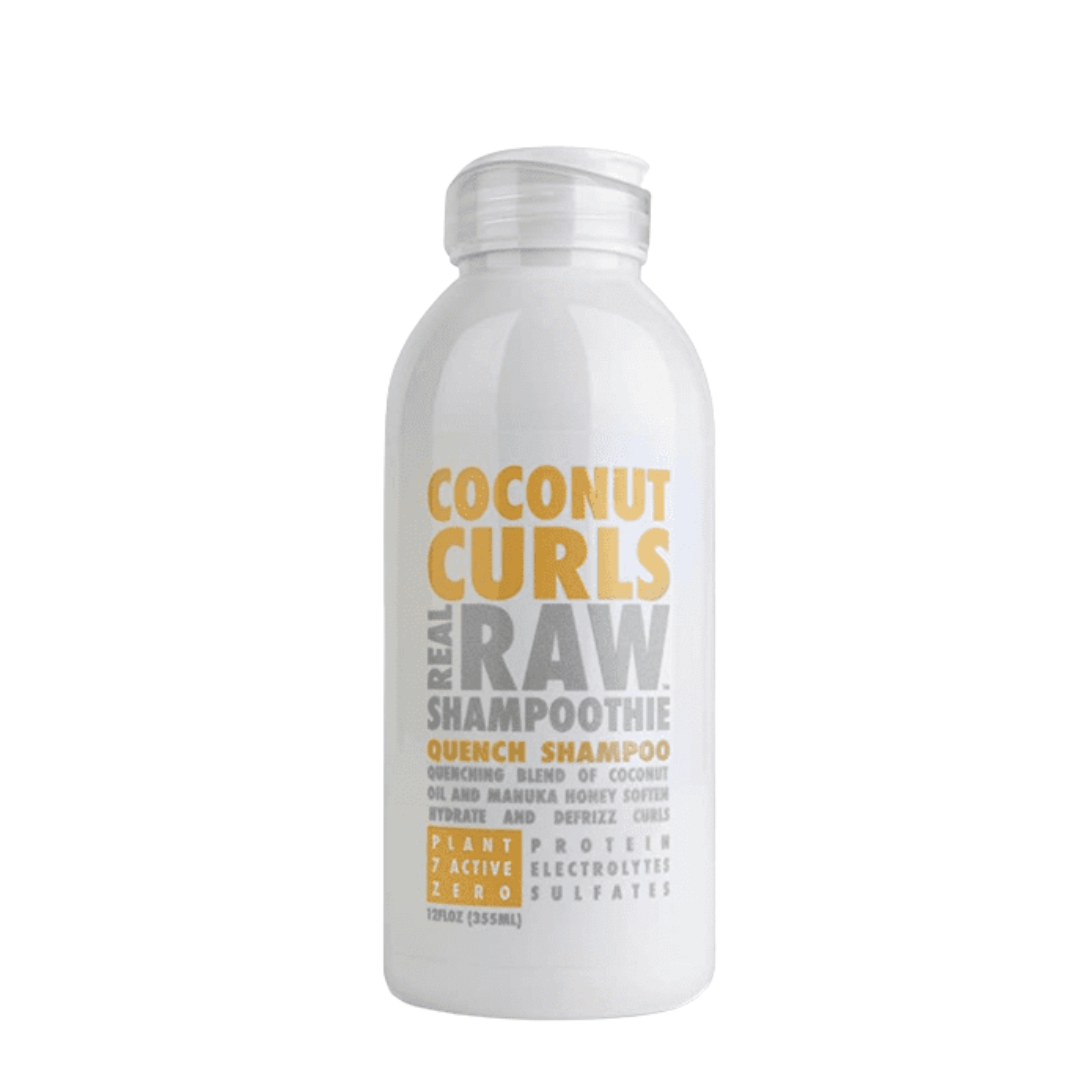 Real Raw Shampoothie Coconut Curls Quench Shampoo 12oz