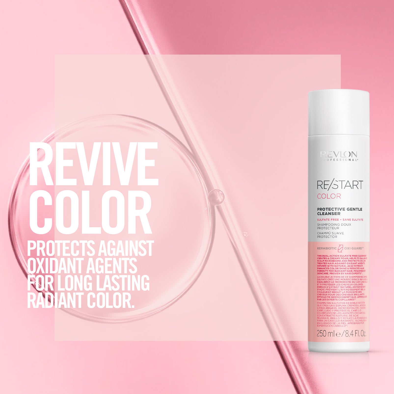 Revlon ReStart Color Protective Gentle Cleanser 250ml